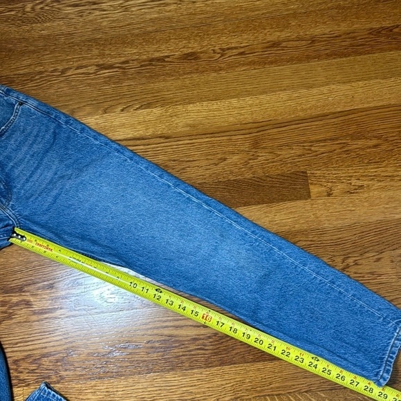 Reformation Julia High Cigarette Jeans Sonoma Destroyed Size 26 - Picture 12 of 13